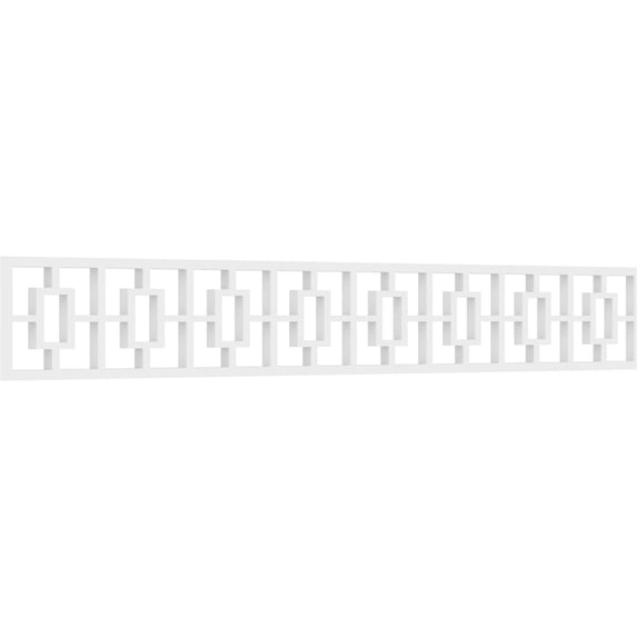 6"H x 5/8"P x 48"L Cambridge Architectural Grade PVC Running Trim