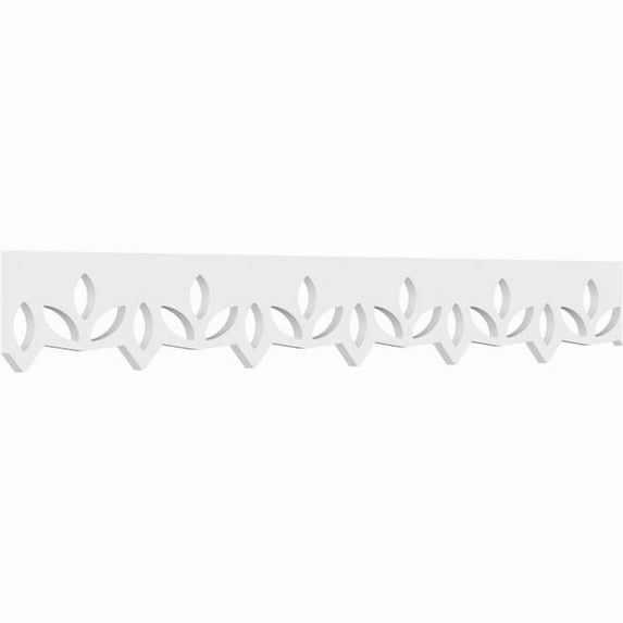 6"H x 5/8"P x 48"L Laurel Architectural Grade PVC Running Trim