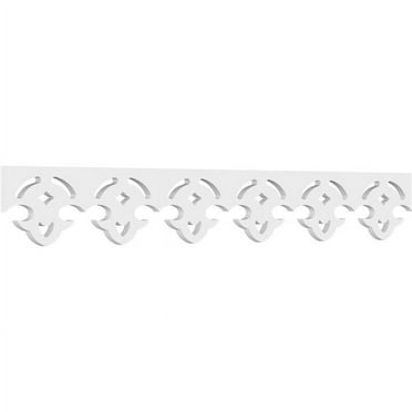 6"H x 5/8"P x 48"L Madison Architectural Grade PVC Running Trim