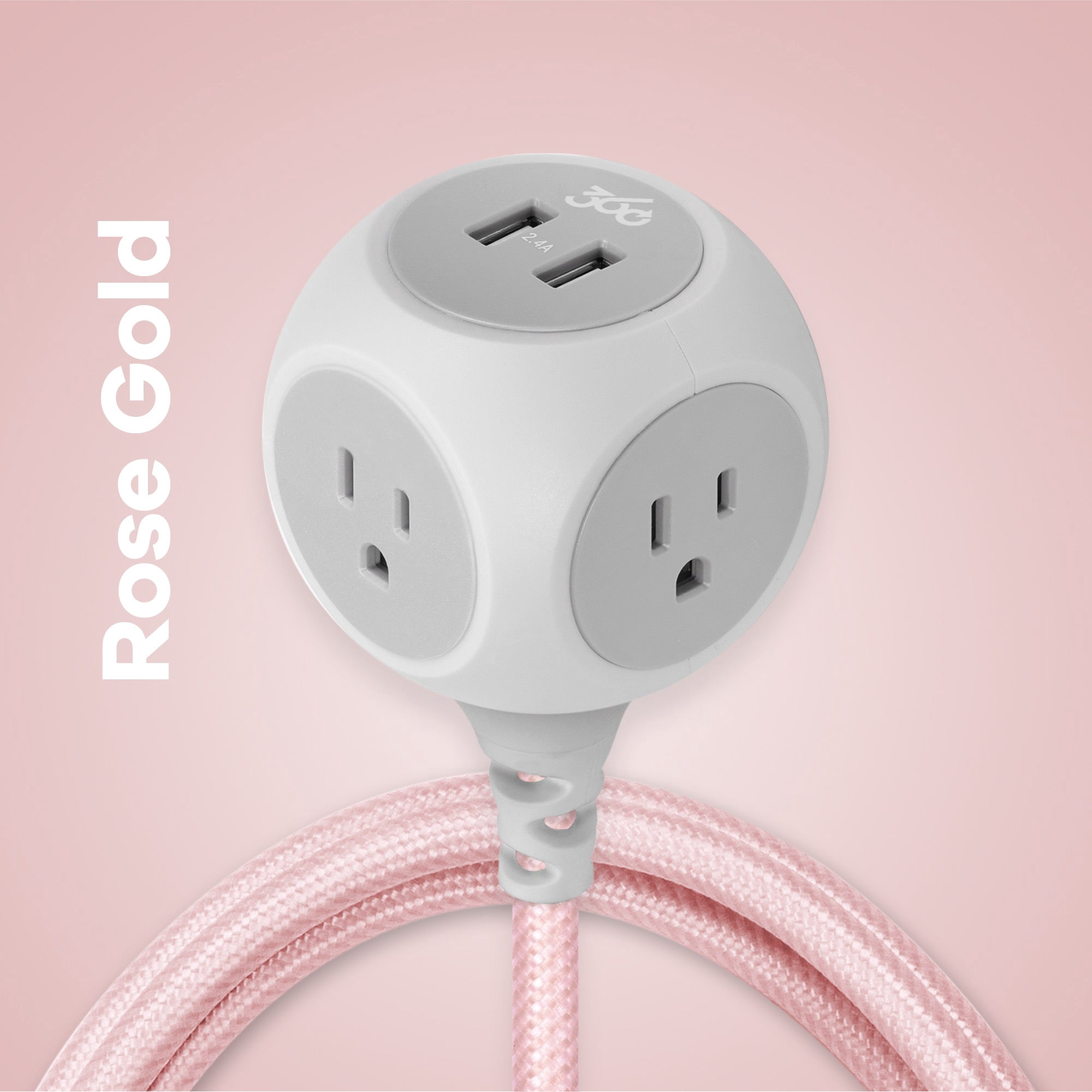 6' Habitat - 3 outlet + 2 USB | 2.4A