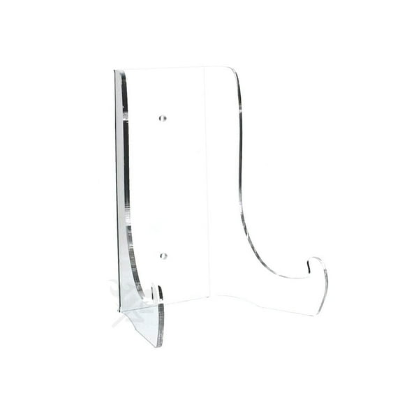 OnFireGuy Acrylic 6-Inch Heavy-Duty Display Stand – Fits 7" to 10" Plates, Chargers, Picture Frames, and Tiles