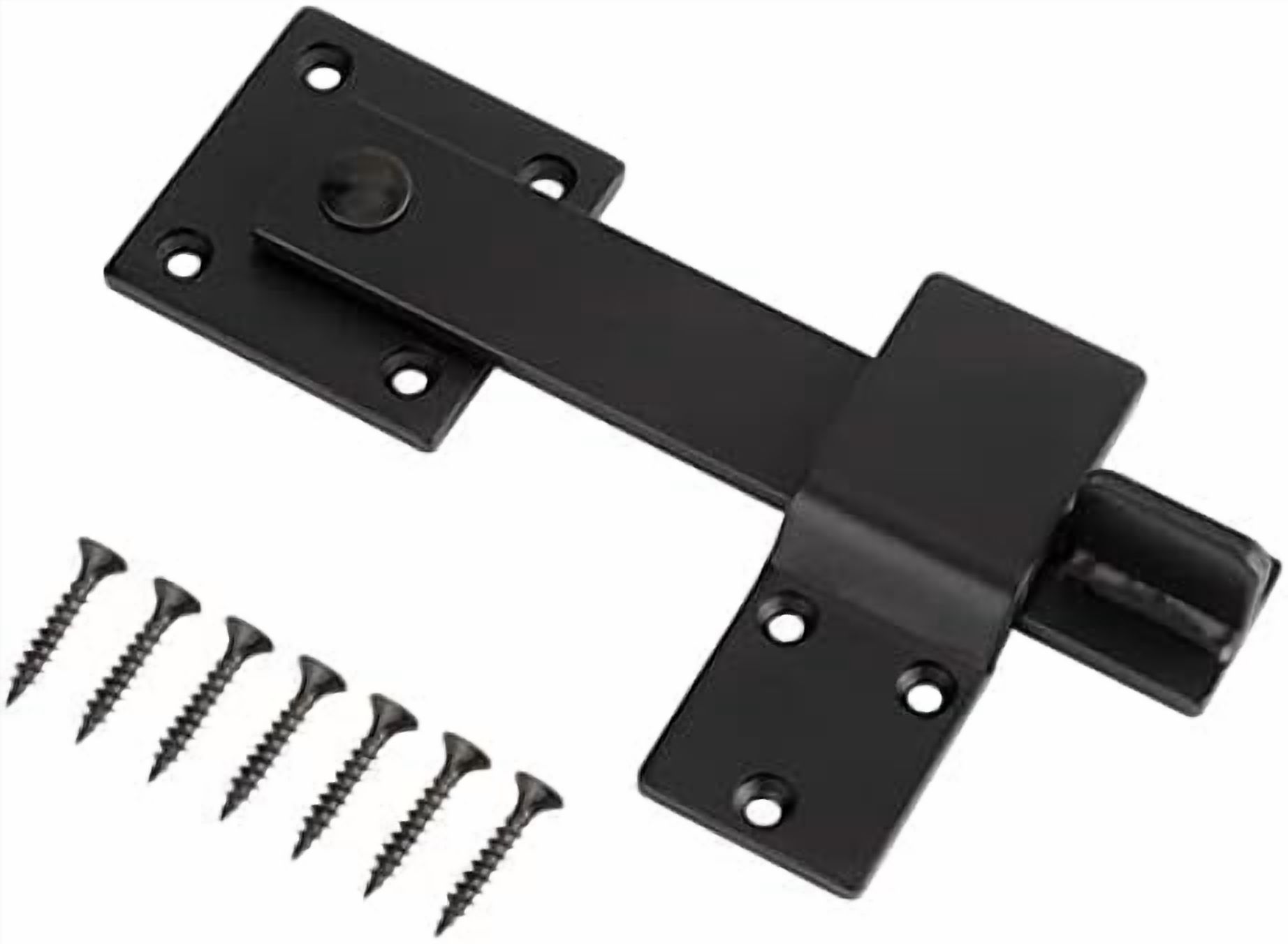 6" Heavy Duty Farm Flip Gate Latch,Solid Barn Door Latch Lock Hardware