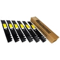 thumbnail image 1 of (6) Heavy Duty Mulching Blades for Simplicity, Snapper & More 48" Decks 5020843, 1 of 6