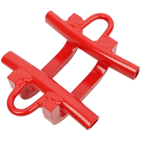 6" Heavy Duty Quarter Panel Puller - Auto Body Dent Removal Tool with Hammer Compatibility (Red)