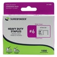 thumbnail image 1 of #6 Heavy Duty Wide Crown Staples - 3/8" - 1000 ct., 1 of 3
