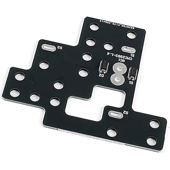 6 High Headlight Module, Full Lighting Activation Unit for Fog DRL Low High Beam Compatibility with 2003-2007 Chevy Silverado GMC Sierra 1500 2500 3500 Classic SUV (Black)