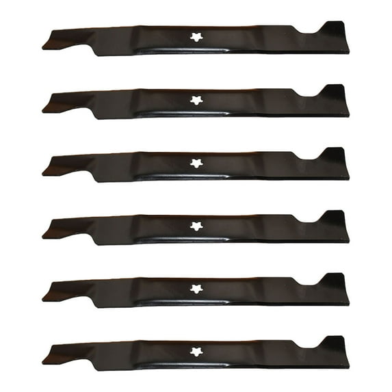 (6) High Lift Mower Blades Fits Craftsman Riding Mowers 46" Deck Replaces 405380