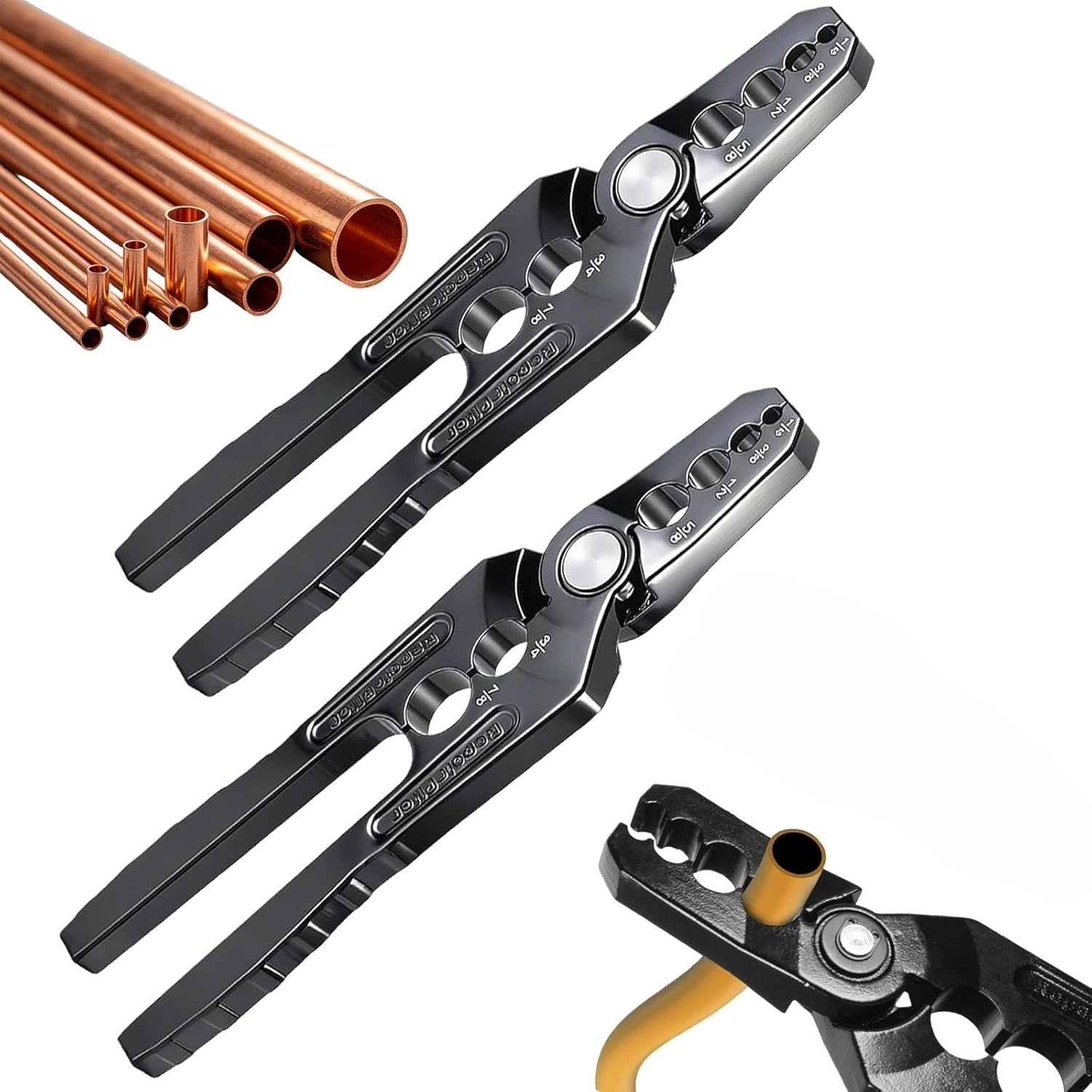 6-Hole Multi-Size Copper Pipe Repair & Rounding Tool, Multifunctional ...
