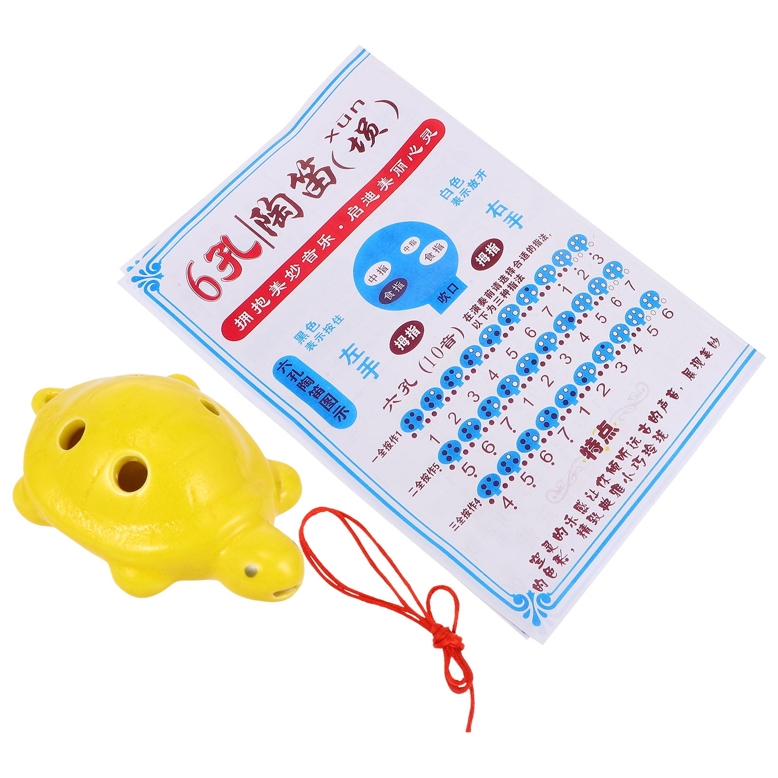 6 Hole Ocarina Turtle Theremin Musical Instruments Introductory ...