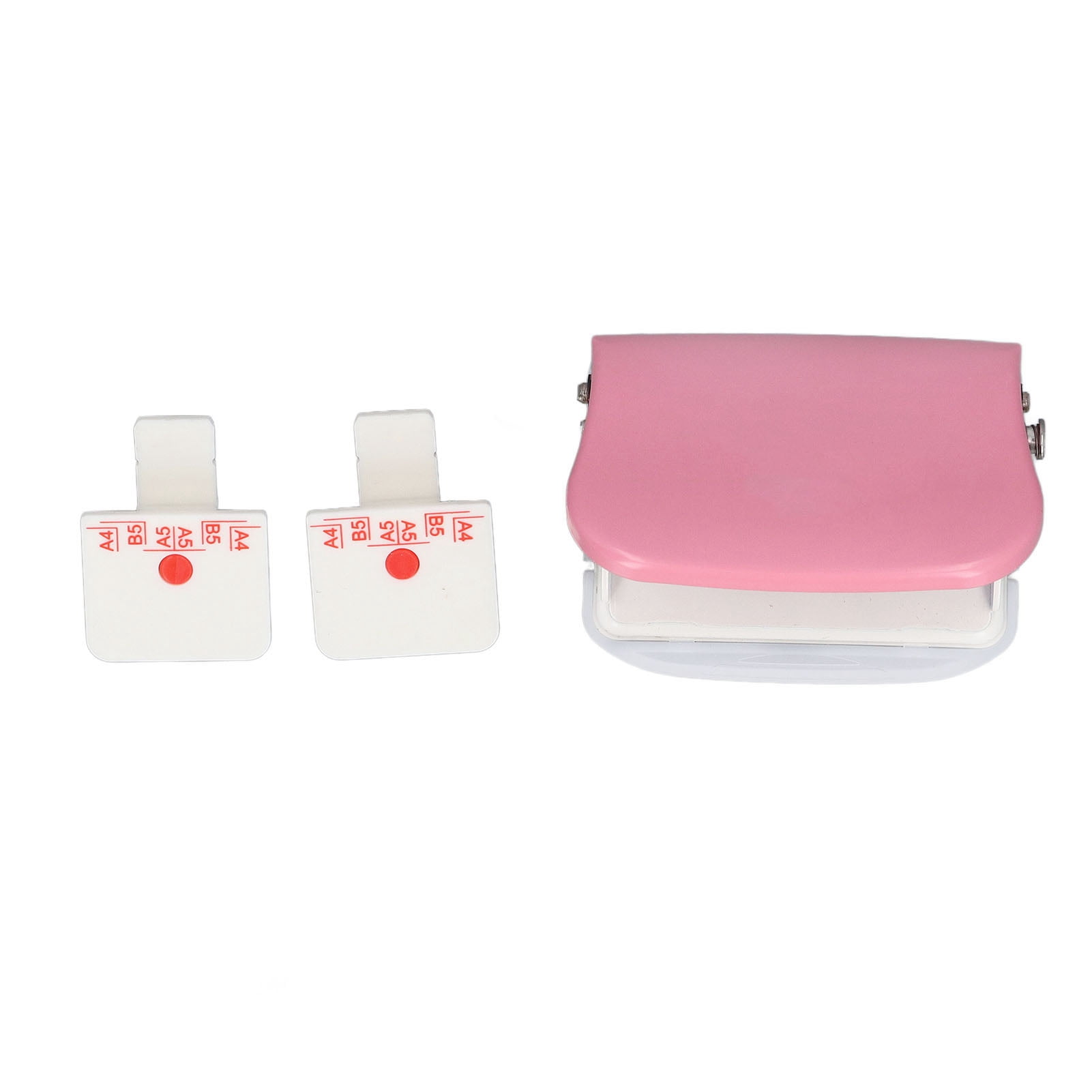 6 Hole Punch 5 Sheets Capacity Loose Leaf Paper Puncher with ...