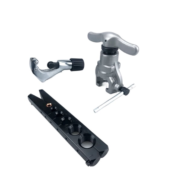6 Hole Single Splint Eccentric Tube Expander Air Conditioner Copper Pipe Bellmouth Eccentric Flaring Tool Kit ,Easy Manual Operation