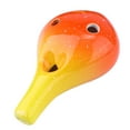 6 Holes Ceramic Ocarina Bottle Style Ocarina Musical Instrument for