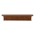 thumbnail image 1 of Home Wall Decorative Antique Brass Hardware 6 Hook Coat Rack - Brown Antique, 1 of 7
