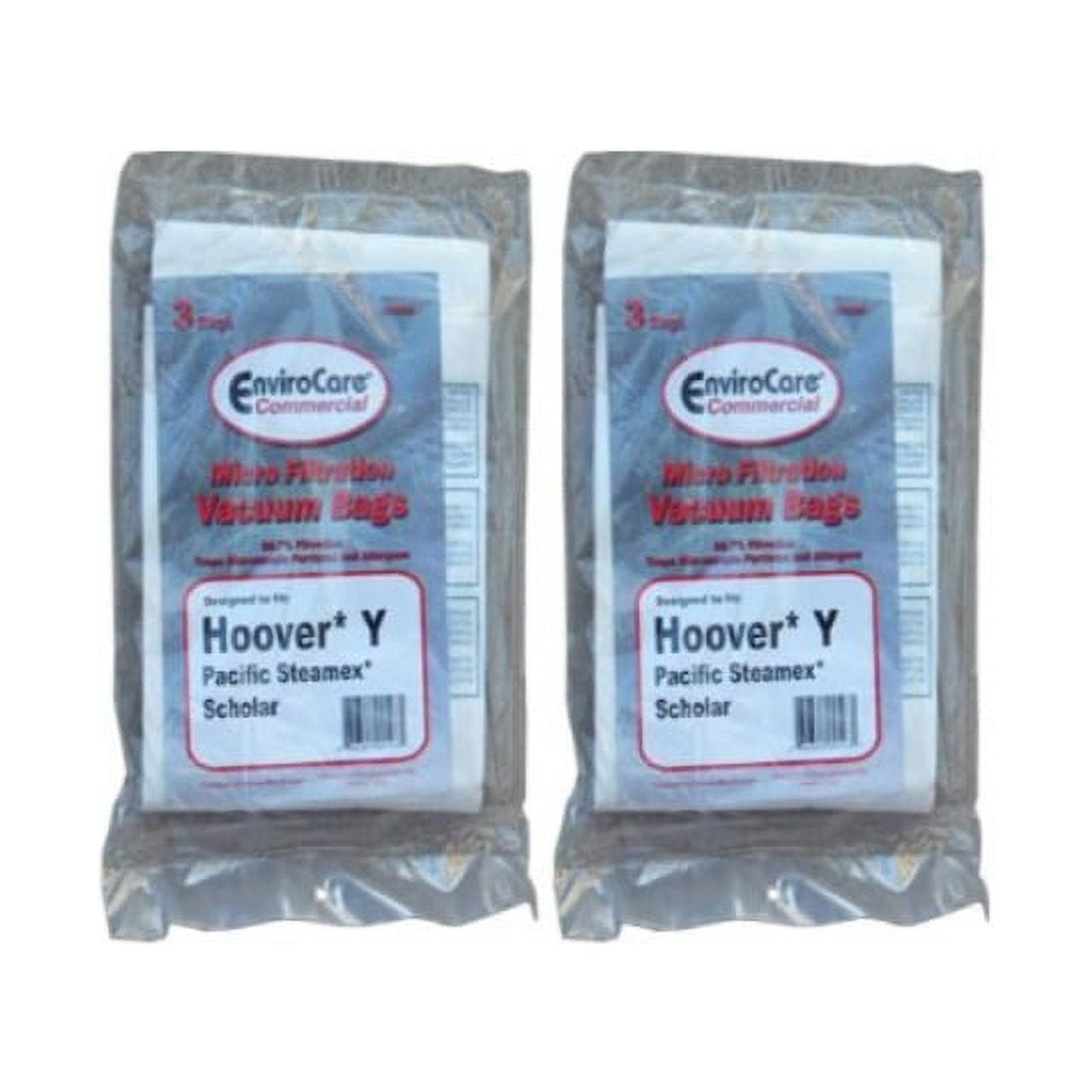 6 Hoover Commercial Allergy Type Y Bags, WindTunnel Upright Vacuum