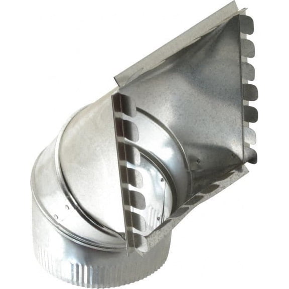 6" ID Galvanized Duct Square Takeoff