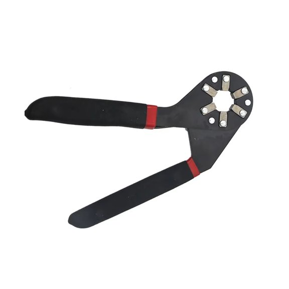 6 IN Magic Wrench Household Maintenance Adjustable Twisting Hand Clamping Socket Outer Hexagonal Multifunctional Tool