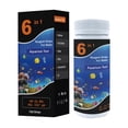 thumbnail image 1 of 6 In 1 Aquarium Test Strips,Aquarium Test Kit For Aquarium,Aquarium Test Strips For Testing PH Nitrite Nitrate General & Carbonate Hardness, 1 of 2
