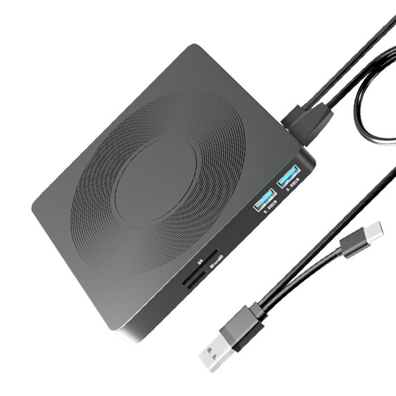 6 In 1 Disc Burners ,External Disc Drives Disc Burners Player Reader for Music Playback and Data Backup