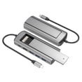 thumbnail image 1 of 6-In-1 M.2 SSD HUB USB C Docking Station with Disk Storage 3.0 Type to Compatible- Laptop for Laptops, 1 of 8