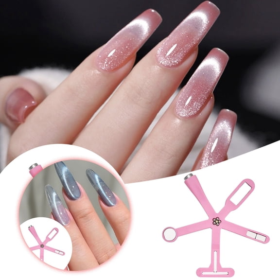 6 In 1 Tool Set Strong For Gel Polish Multifunctional Accessories - Nail Design for Enthusiasts and