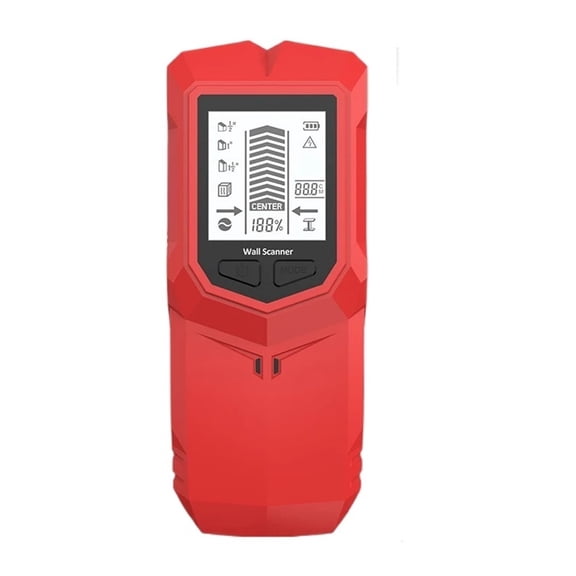 6 In 1 Wall Scanner Electronic Metal Detector For Wood Studs Pipes AC Wire Metal Depth Tester ,Easy to Operate