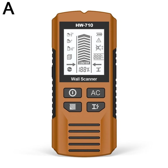 6 In 1 Wall Scanner Multifunction Metal Wood Stud Wire Pipes Metal Depth Accessories
