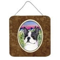 thumbnail image 1 of 6 In. Boston Terrier Aluminium Metal Wall Or Door Hanging Prints, 1 of 1