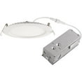 thumbnail image 1 of 6 In. New Construction IC Rated White CCT Tunable Slim LED Downlight, 1100 Lm., 1 of 2