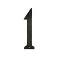 thumbnail image 1 of 6 In. Standard Modern Font Individual House Number 1, 1 of 1