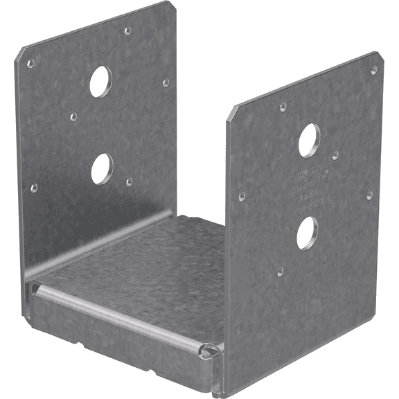 6 In. x 6 In. Post Base - Single Pack  Residential Use, Standard Application