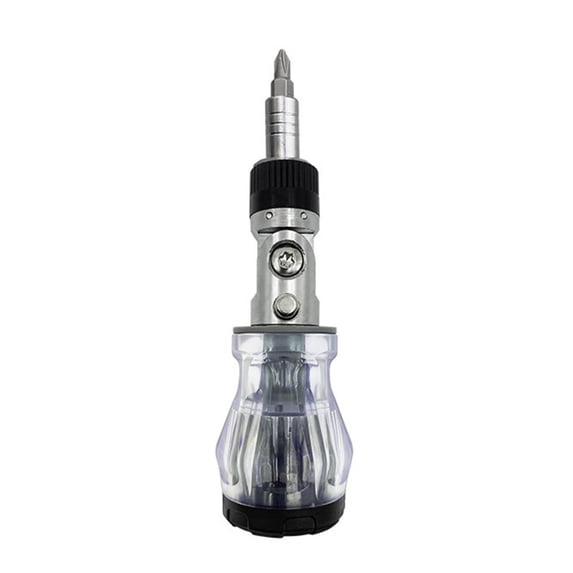 6 In1 Mini Bits Ratchet Screwdriver with PH1/ PH2 / 5.0/ 6.0/ Y1/ H5 Batch Heads