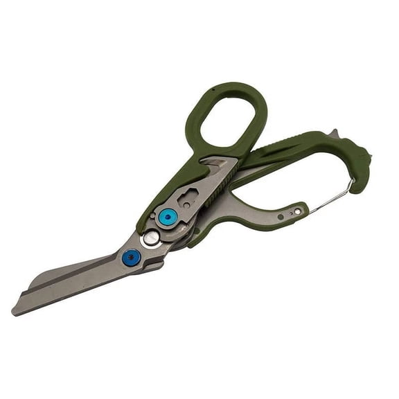 6 In1 Multifunction Emergency Response Shears Foldable Scissors Tactical Pliers Outdoor Survival Tool Camping Equipment