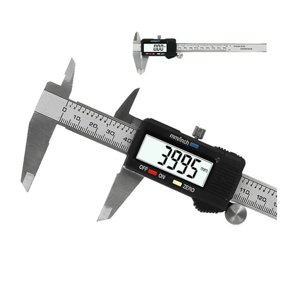 6 Inch 0-150mm Measuring Tool Stainless Steel Caliper Digital Vernier Caliper ,Easy to Operate