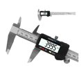 thumbnail image 1 of 6 Inch 0-150mm Measuring Tool Stainless Steel Caliper Digital Vernier Caliper, 1 of 7