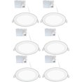 6Inch 14W 120V Recessed Ultra Thin Ceiling LED Light Retrofit