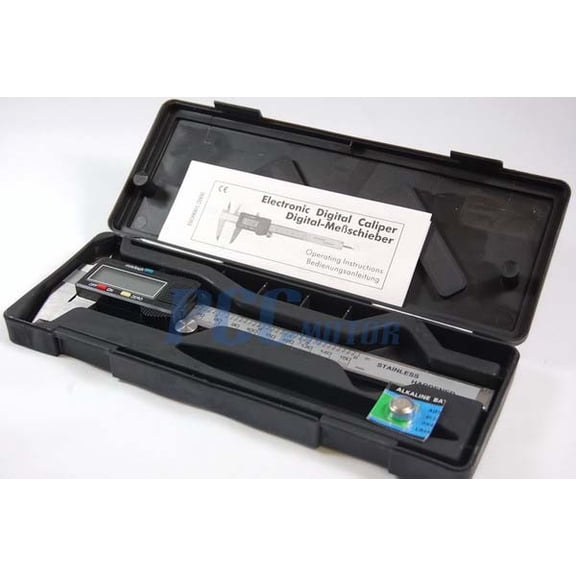 6" Inch 150 mm Electronic LCD Digital Vernier Caliper Gauge TK06