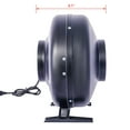 thumbnail image 1 of 6-Inch 412 CFM Inline Duct Fan: Air Circulation Vent Blower for Hydroponics, Basements, and Kitchens,, 1 of 1