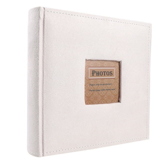 YSNOOWE Childrens Album Photo Book PVC White 1Set 8.7x8.9x2in