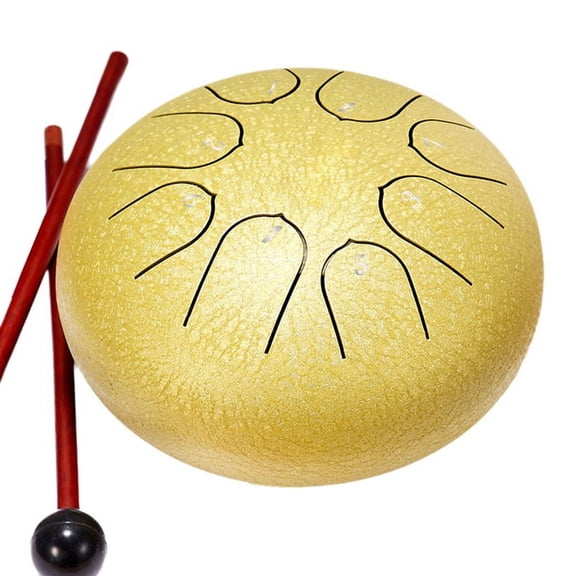 6 Inch 8 Tone Rain Drum Outdoor Chakra Garden Instrument Ethereal D