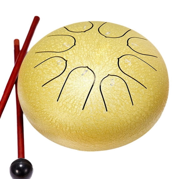6 Inch 8 Tone Rain Drum Outdoor Chakra Garden Instrument Ethereal D