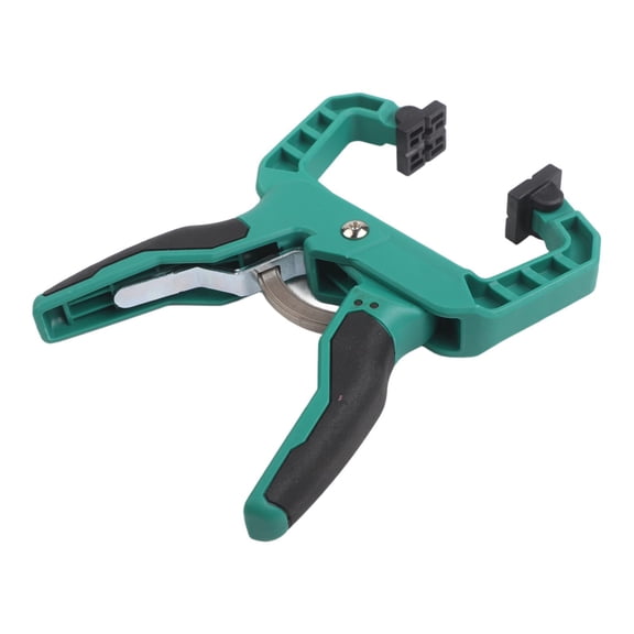6-Inch Adjustable G-Shape Face Clamp with Ratchet Mechanism for Woodworking, Cabinetmaking & DIY Projects  Nylon-Fiberglass Construction, 050mm Adjustment, Soft Protective Pads