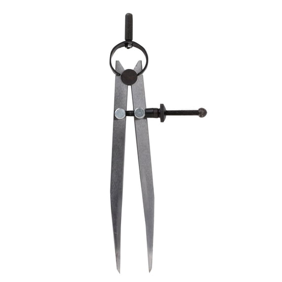 6 Inch Adjustable Lockable Steel Divider Wing Leather Compass - Walmart.com