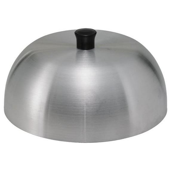 Winco AHC-6 6 in. Round Aluminum Dome Basting Cover