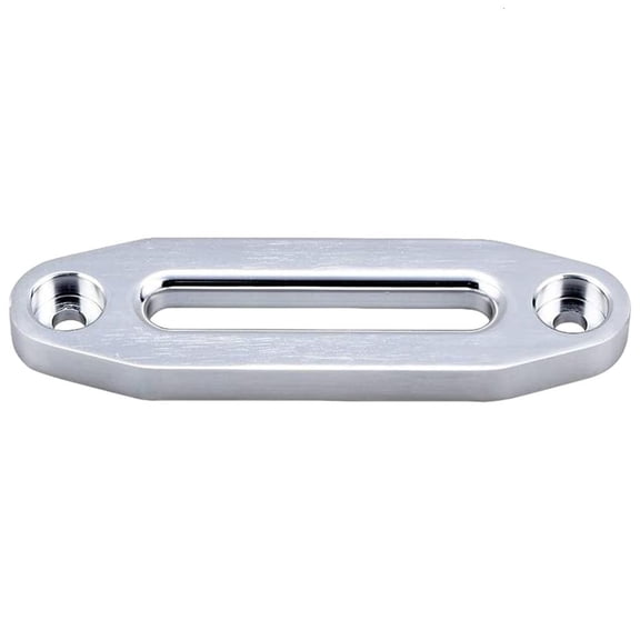 6 Inch Aluminum Hawse Fairlead with Mounting Hardware High Strength Hawse Fairlead Upgrades for Synthetic Winch Rope