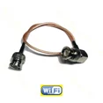 thumbnail image 1 of 6 Inch Bnc Male Plug To Bnc Male Angle Jumper Pigtail Cable Rg316 Low Loss Usa, 1 of 3
