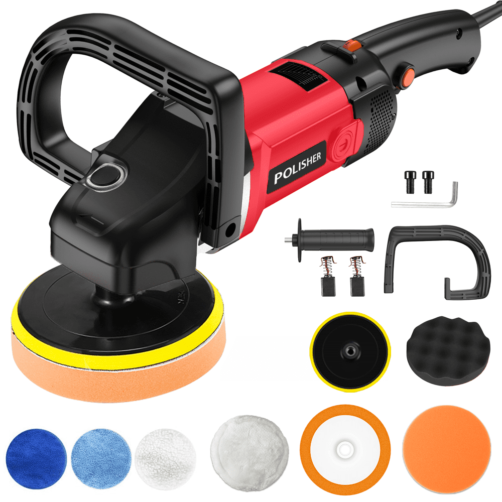 6Inch Buffer Polisher for Car Detailing 3600 Variable Speed , Auto