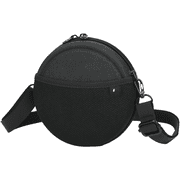 6 Inch CD Player Carrying Case EVA Hard Shell Adjustable Shoulder Strap Storage