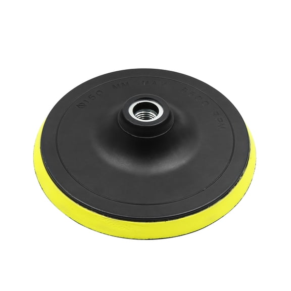 6 Inch Car Automotive M16 Pad Backing Plate Hook Loop Polishing Buffing