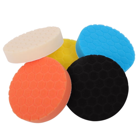 6-Inch Car Waxing Pads 5pcs Buffing Kit for Drill Polisher