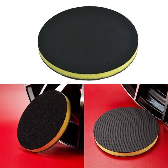6 Inch Clay Bar Sponge Pad For Car Polishing And Detailing, Reusable Automotive Cleaning Disc To Remove Grease Rust Stains From Paint Glass for Surfaces